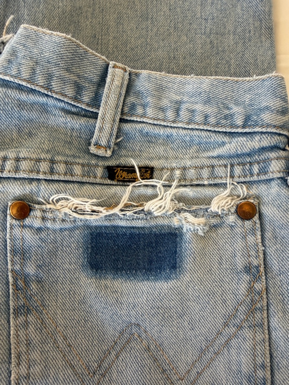 Vintage Wrangler Blue Men’s Denim Jeans - Picture 5 of 5